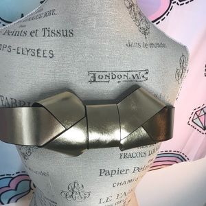 Eloquii Gold Bow Knot Belt